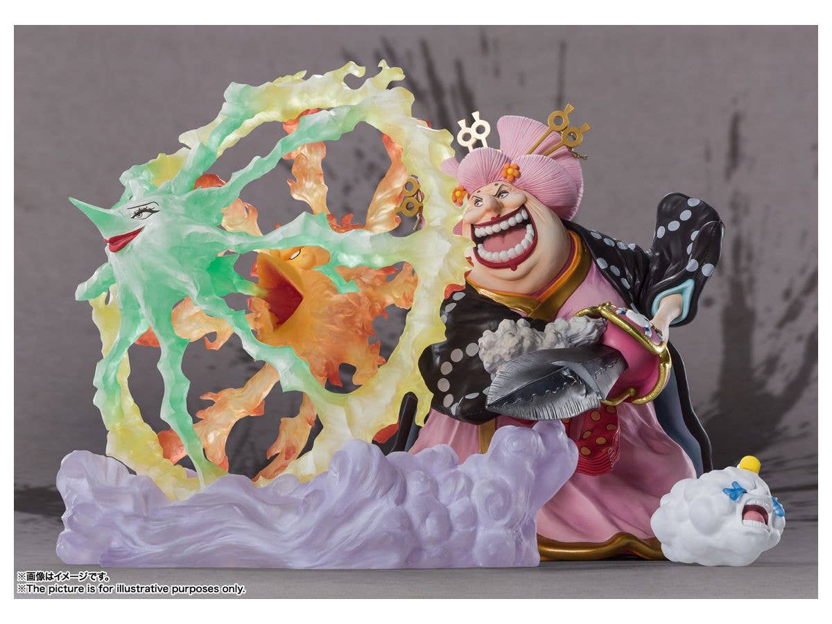 One Piece - Charlotte Linlin - Hera - Napoleon - Prometheus - Zeus - Chou Gekisen -Extra Battle-, Figuarts ZERO - Oiran Olin Battle of Monsters on Onigashima(Bandai Spirits) | 4573102630001