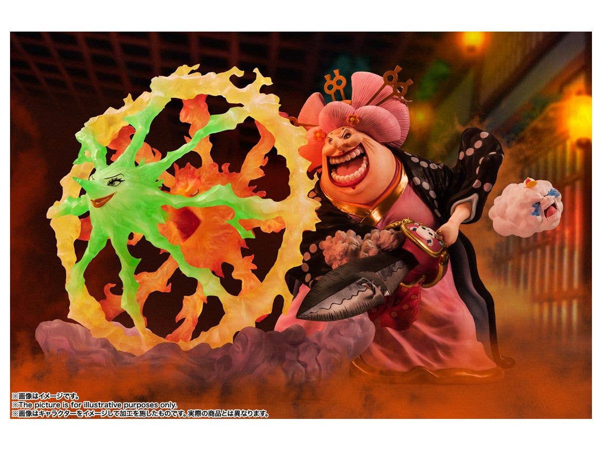 One Piece - Charlotte Linlin - Hera - Napoleon - Prometheus - Zeus - Chou Gekisen -Extra Battle-, Figuarts ZERO - Oiran Olin Battle of Monsters on Onigashima(Bandai Spirits) | 4573102630001