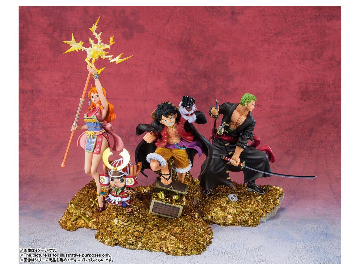 BANDAI Spirits Nami - WT100 Commemorative Eiichiro Oda Illustration DAIKAIZOKU HYAKKEI- One Piece, Bandai Spirits Figuarts ZERO | 4573102630025