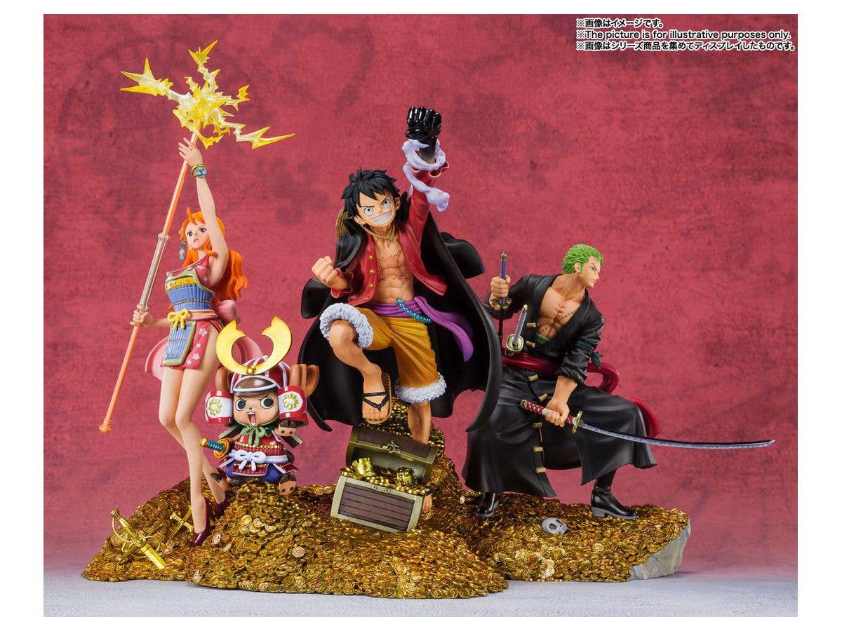BANDAI Spirits Nami - WT100 Commemorative Eiichiro Oda Illustration DAIKAIZOKU HYAKKEI- One Piece, Bandai Spirits Figuarts ZERO | 4573102630025
