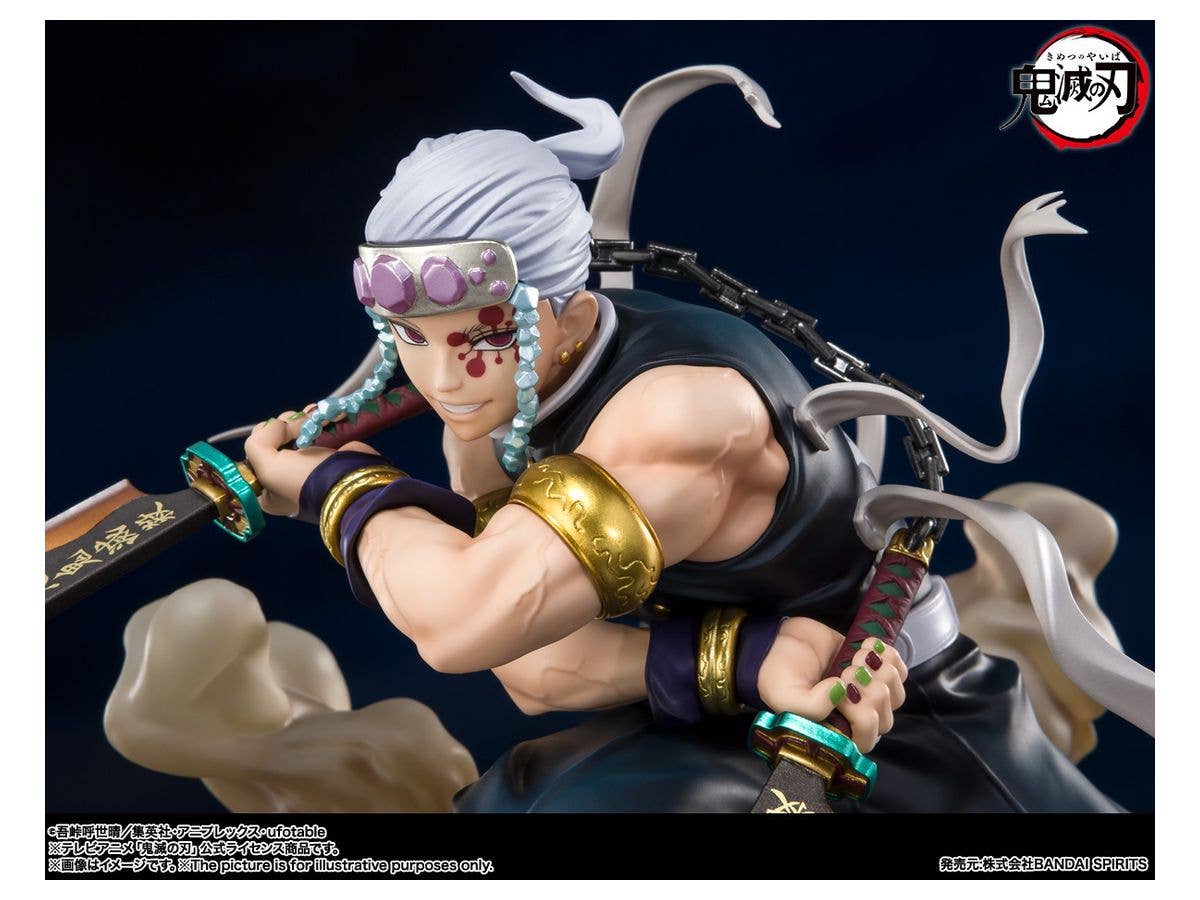BANDAI Spirits Tengen Uzui Demon Slayer: Kimetsu no Yaiba, Bandai Spirits FiguartsZero | 4573102632425