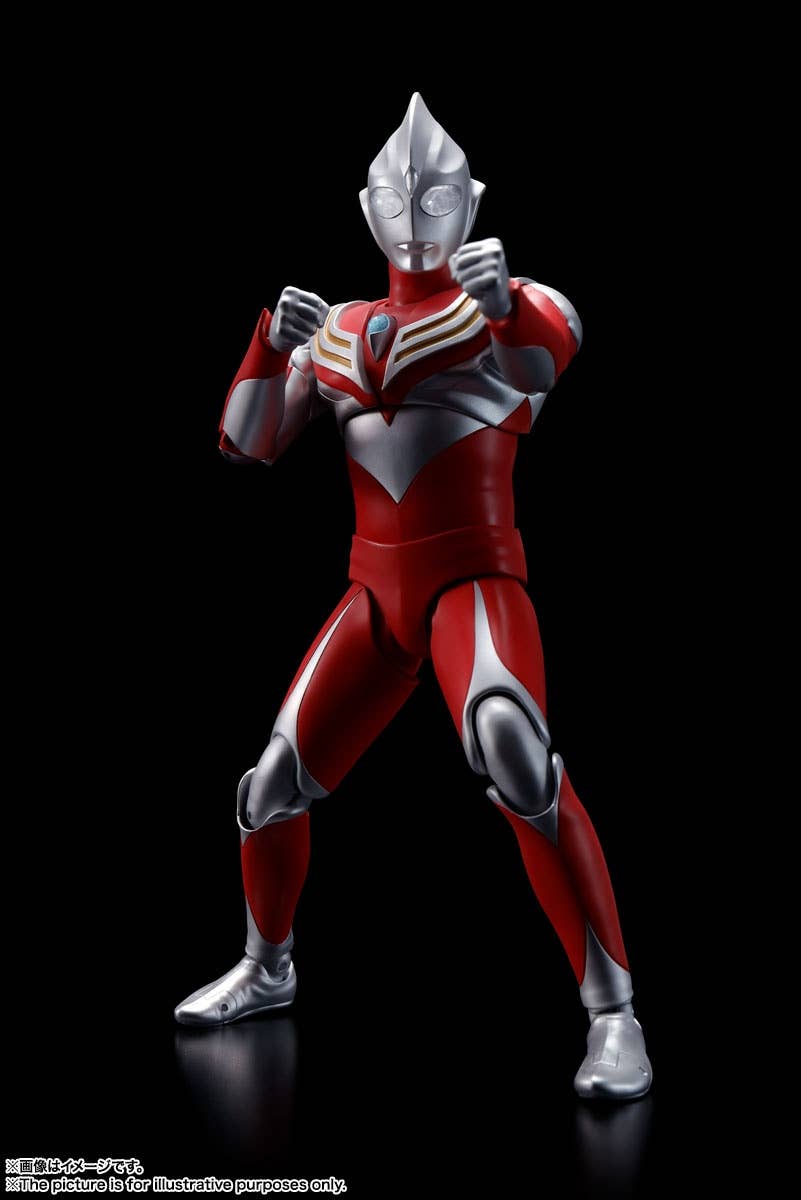 BANDAI Spirits Ultraman Tiga Power Type Ultraman Tiga, Bandai Spirits S.H.Figuarts(Shinkocchou Seihou) | 4573102632456
