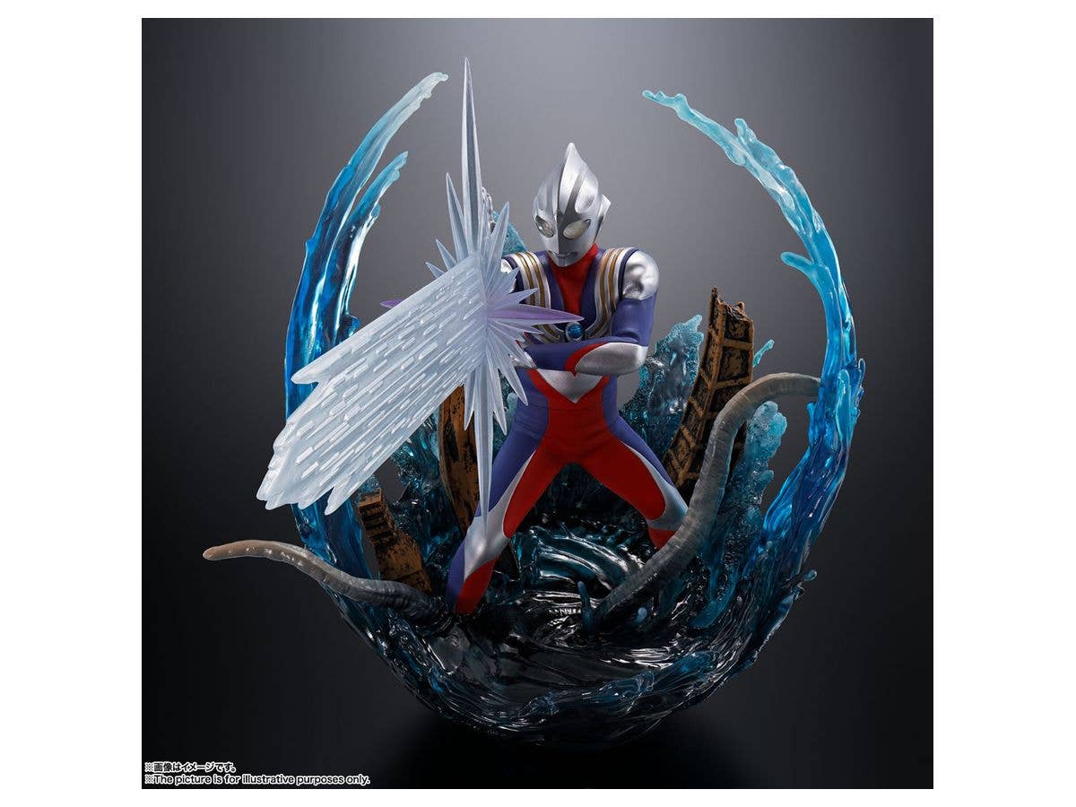 BANDAI Spirits Ultraman Tiga Multi Type Ultraman Tiga, Bandai Spirits FiguartsZero | 4573102632470