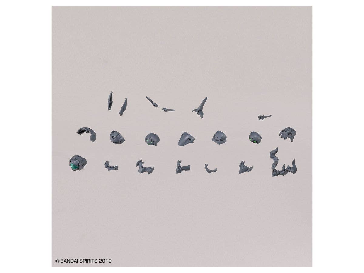Bandai 30MM 1/144 Option Parts Set 7 (Customize Heads B) | 4573102633866
