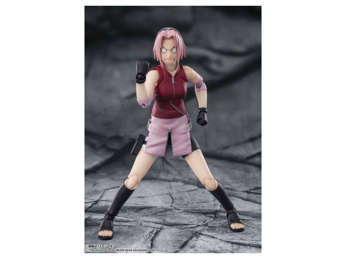 BANDAI Tamashii Sakura Haruno -Inheritor of Tsunade's indominable will- "Naruto -Shippuden-" | 4573102634481