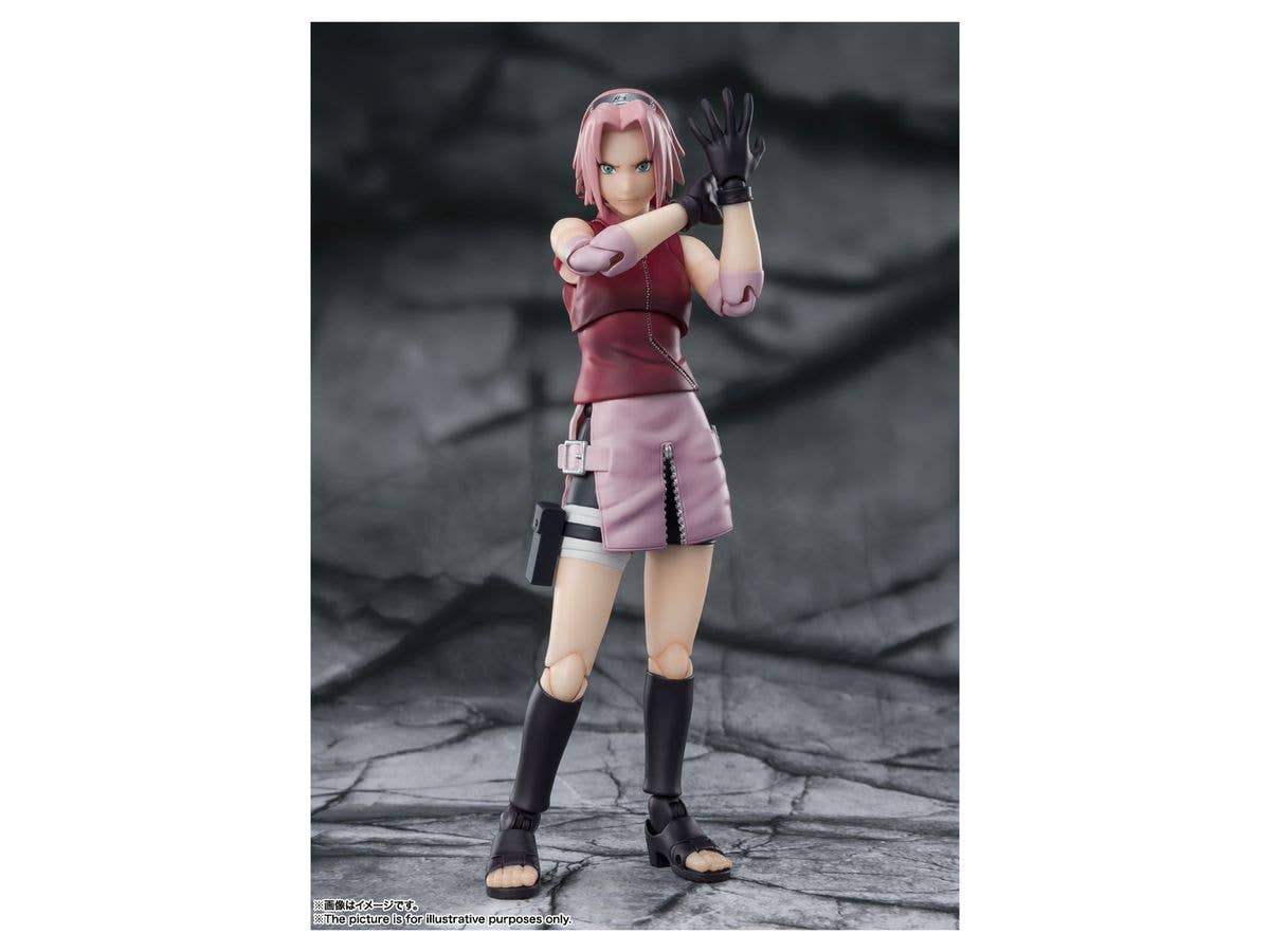 BANDAI Tamashii Sakura Haruno -Inheritor of Tsunade's indominable will- "Naruto -Shippuden-" | 4573102634481