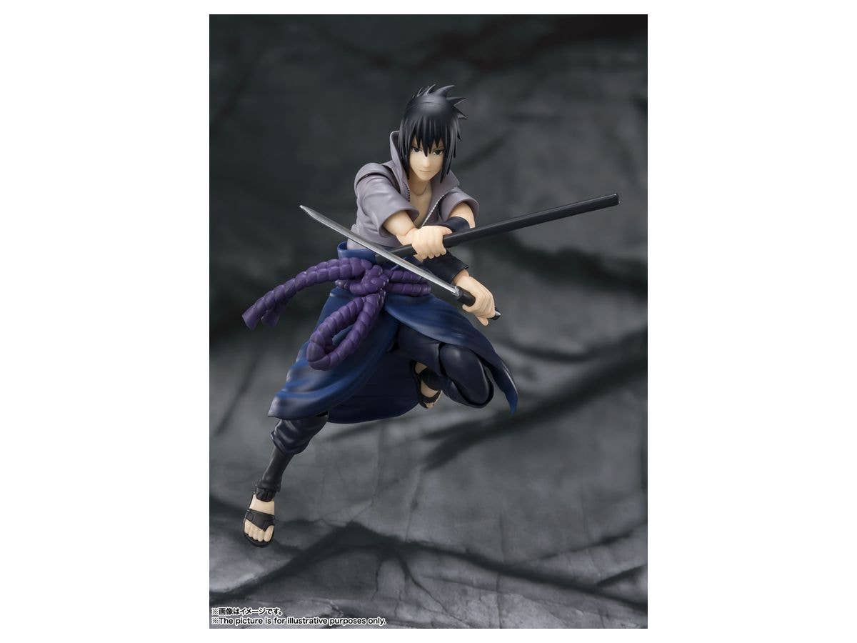 Naruto: Shippuuden - Naruto: Hurricane Chronicles - Naruto: Shipuden - Naruto: Shippuden - Uchiha Sasuke - S.H.Figuarts - He Who Bears All Hatred(Bandai Spirits) | 4573102634504