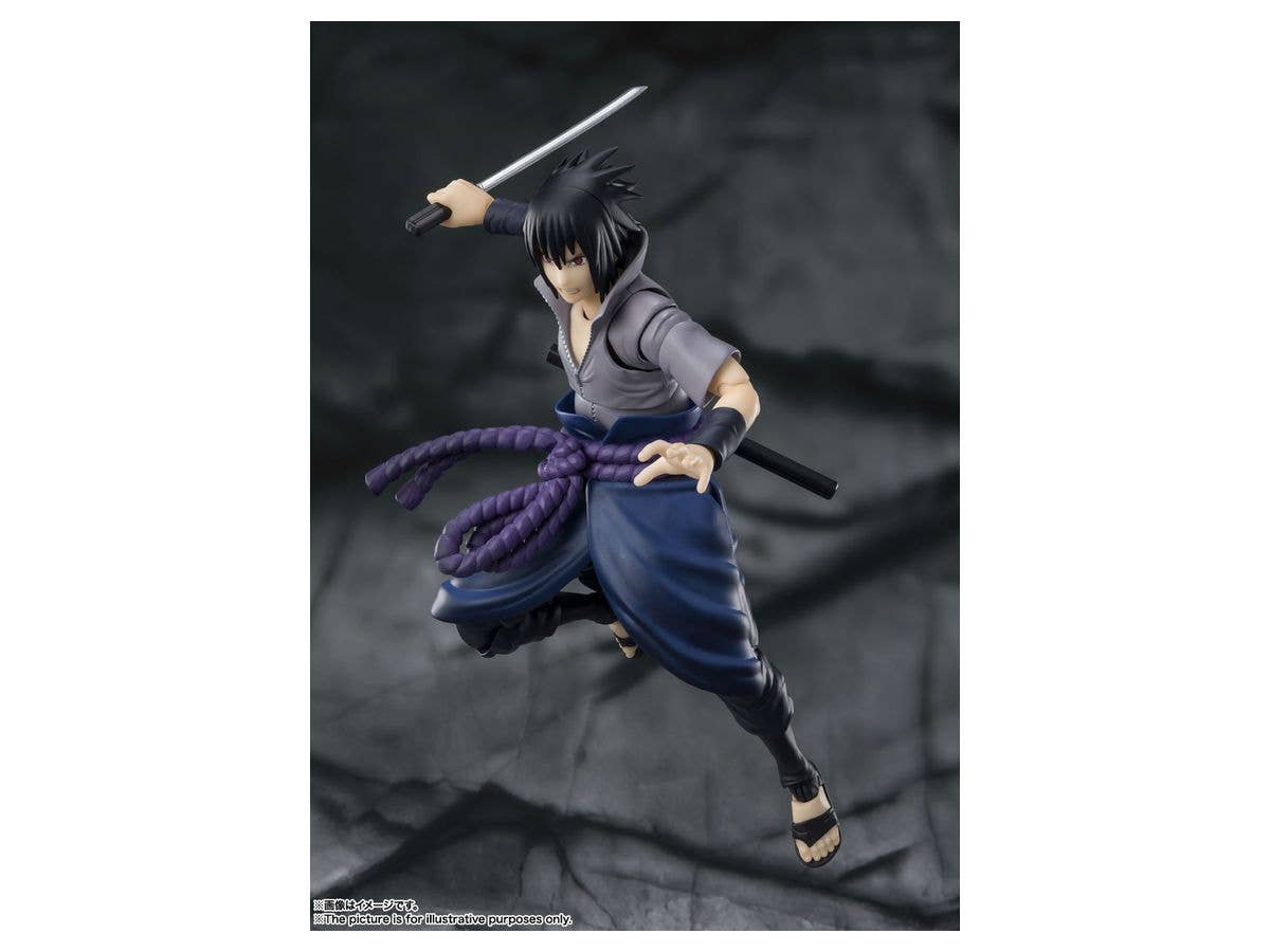 Naruto: Shippuuden - Naruto: Hurricane Chronicles - Naruto: Shipuden - Naruto: Shippuden - Uchiha Sasuke - S.H.Figuarts - He Who Bears All Hatred(Bandai Spirits) | 4573102634504