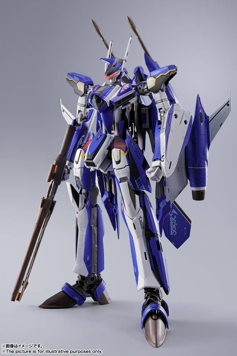 BANDAI Spirits YF-29 Durandal Valkirie (Maximilian Jenius Use) Full Set Pack Macross Delta Movie: Absolute Live, Bandai Spirits DX Chogokin | 4573102634733