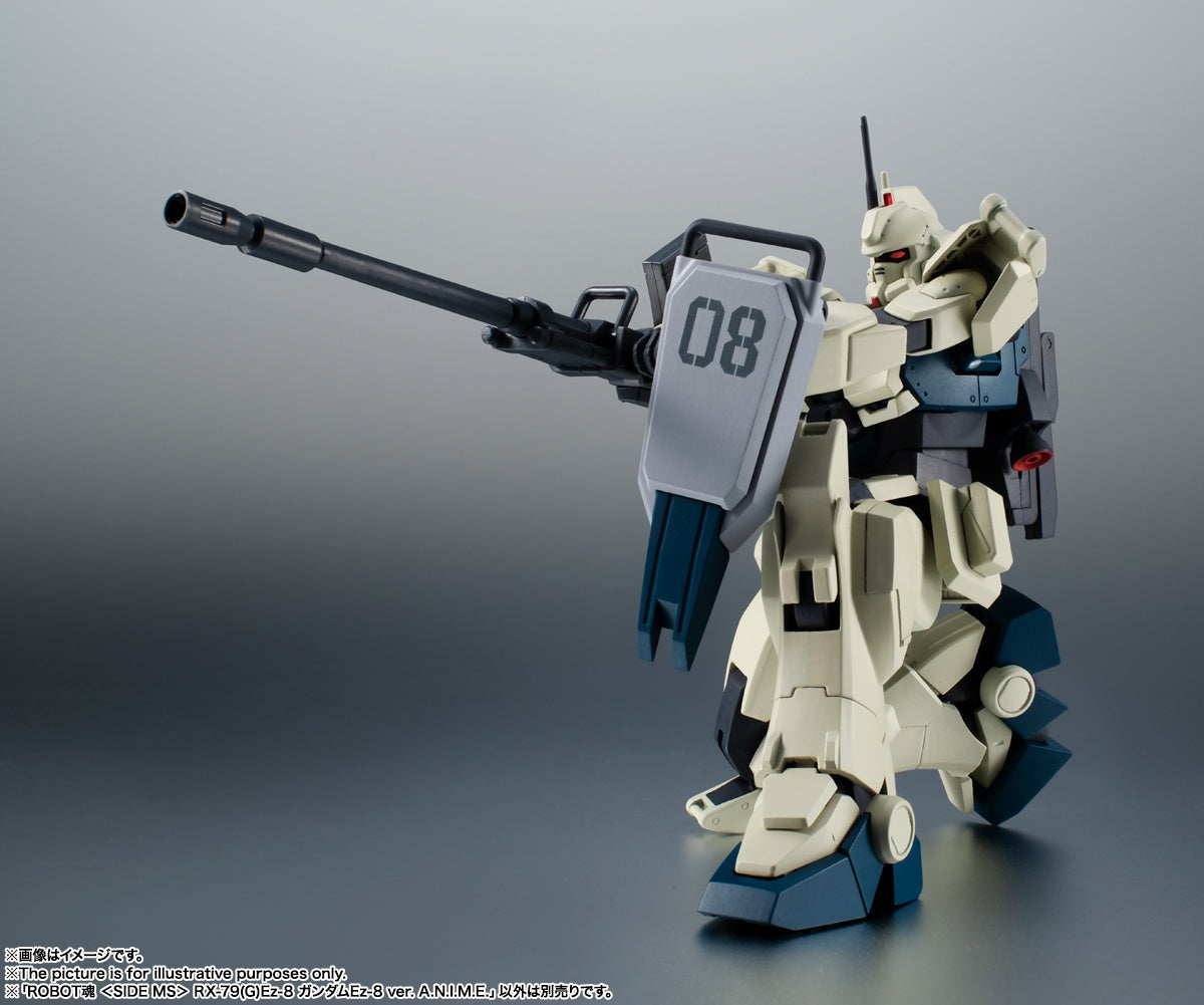 BANDAI Spirits RX-79(G)E-8 Gundam Ez-8 ver. A.N.I.M.E. Mobile Suit Gundam: The 08th MS Team, Bandai Spirits The Robot Spirits | 4573102637475