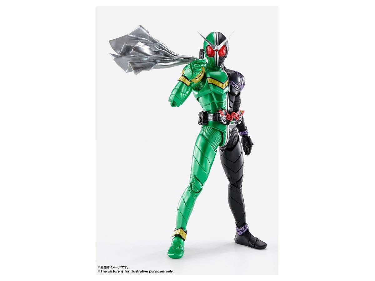 Fuuto PI - Fuuto Detective - Kamen Rider Double Cyclone Joker - S.H.Figuarts, S.H.Figuarts Shinkocchou Seihou - Fuuto Pi Animated Anniversary(Bandai Spirits) | 4573102637598