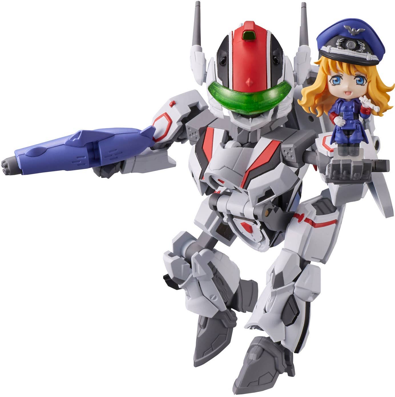BANDAI Spirits VF-25F MESSIAH VALKYRIE (ALTO USE) with SHERYL Macross Frontier, Bandai Spirits Tiny Session | 4573102638977