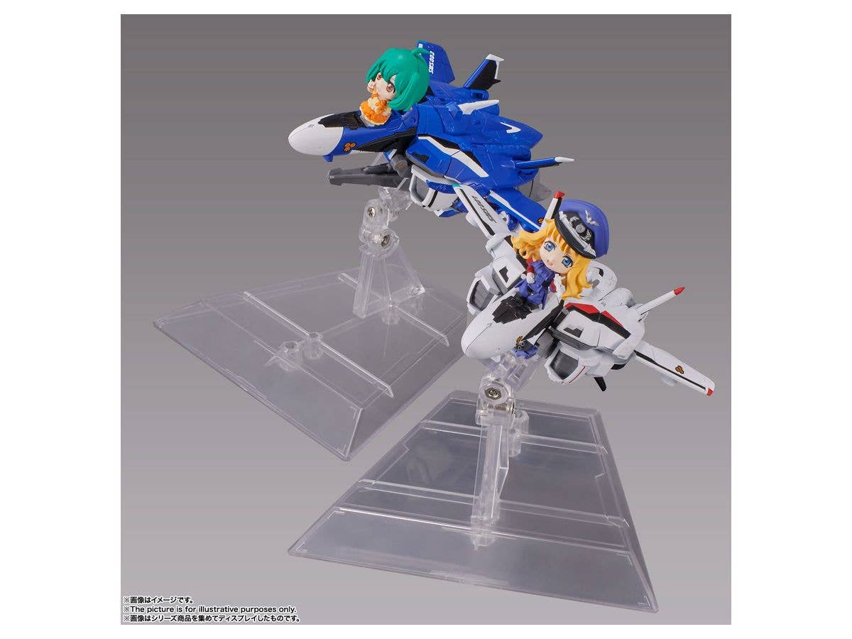BANDAI Spirits VF-25F MESSIAH VALKYRIE (ALTO USE) with SHERYL Macross Frontier, Bandai Spirits Tiny Session | 4573102638977