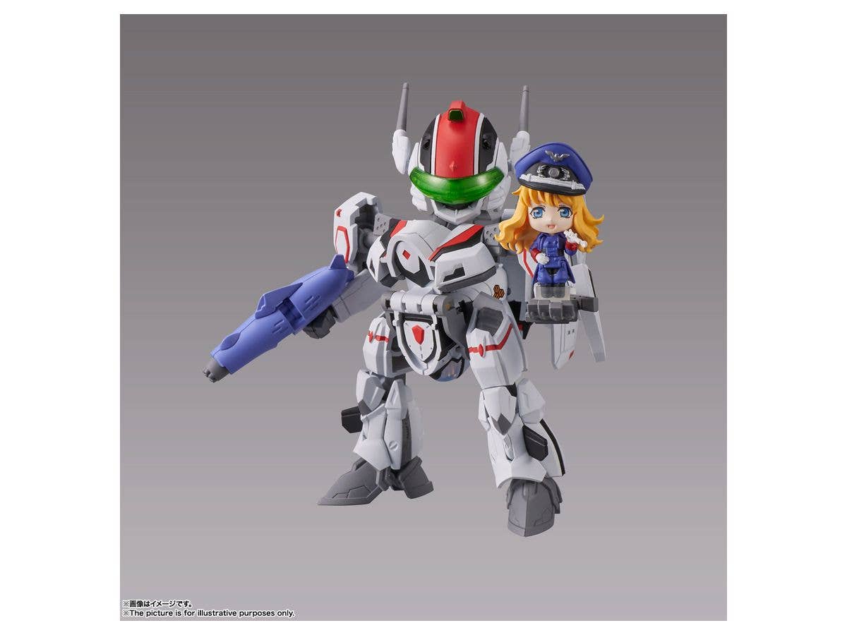 BANDAI Spirits VF-25F MESSIAH VALKYRIE (ALTO USE) with SHERYL Macross Frontier, Bandai Spirits Tiny Session | 4573102638977