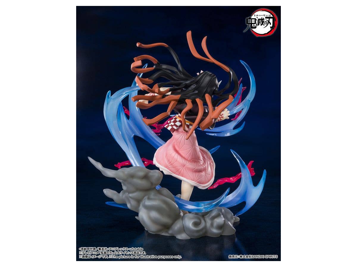 BANDAI Spirits Nezuko Kamado Demon Form Advancing Ver. "Demon Slayer: Kimetsu no Yaiba", Bandai Spirits Figuarts ZERO | 4573102639011