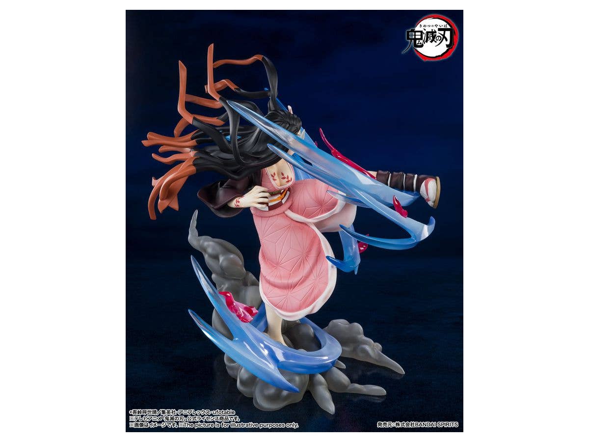 BANDAI Spirits Nezuko Kamado Demon Form Advancing Ver. "Demon Slayer: Kimetsu no Yaiba", Bandai Spirits Figuarts ZERO | 4573102639011