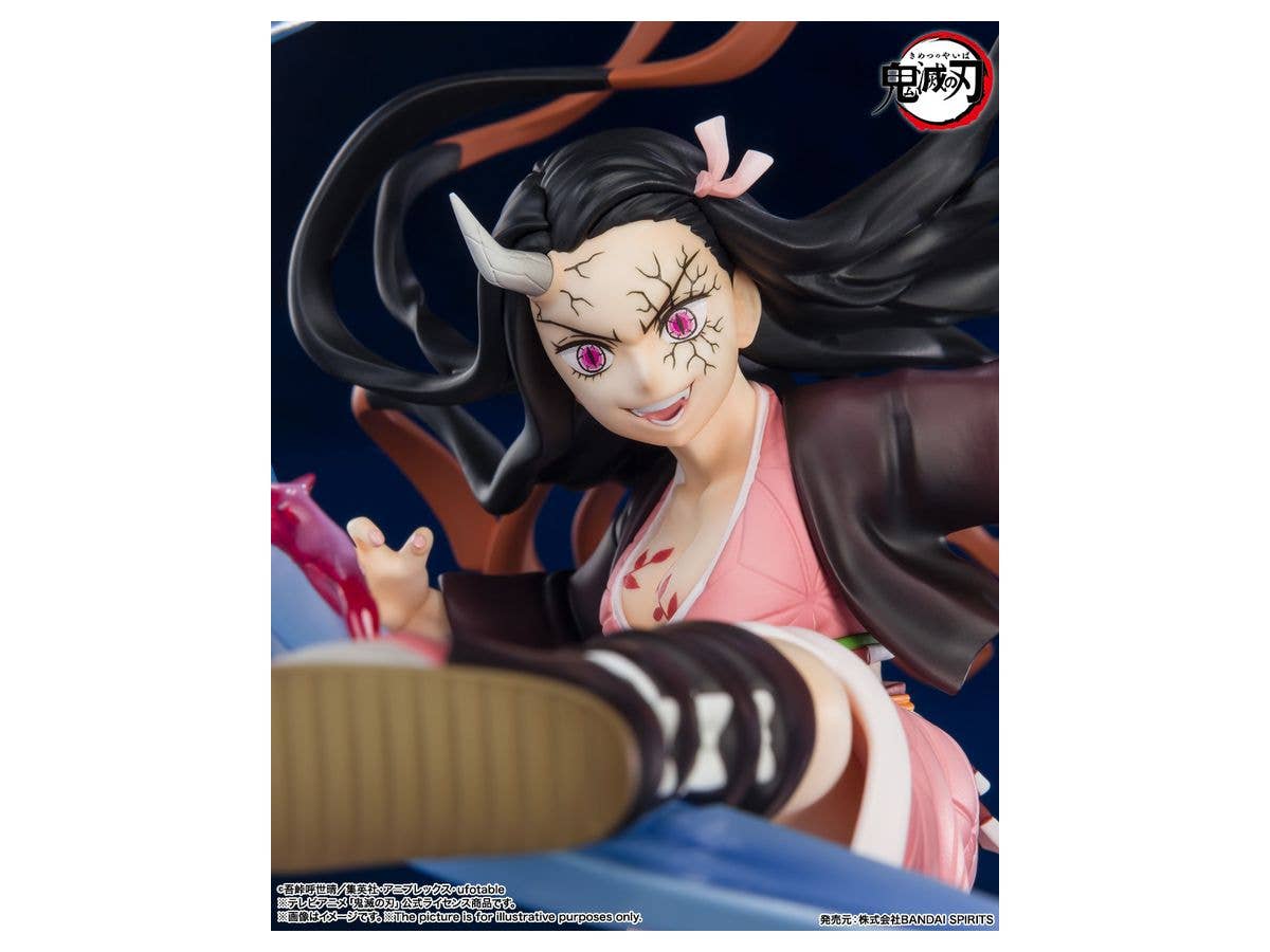 BANDAI Spirits Nezuko Kamado Demon Form Advancing Ver. "Demon Slayer: Kimetsu no Yaiba", Bandai Spirits Figuarts ZERO | 4573102639011