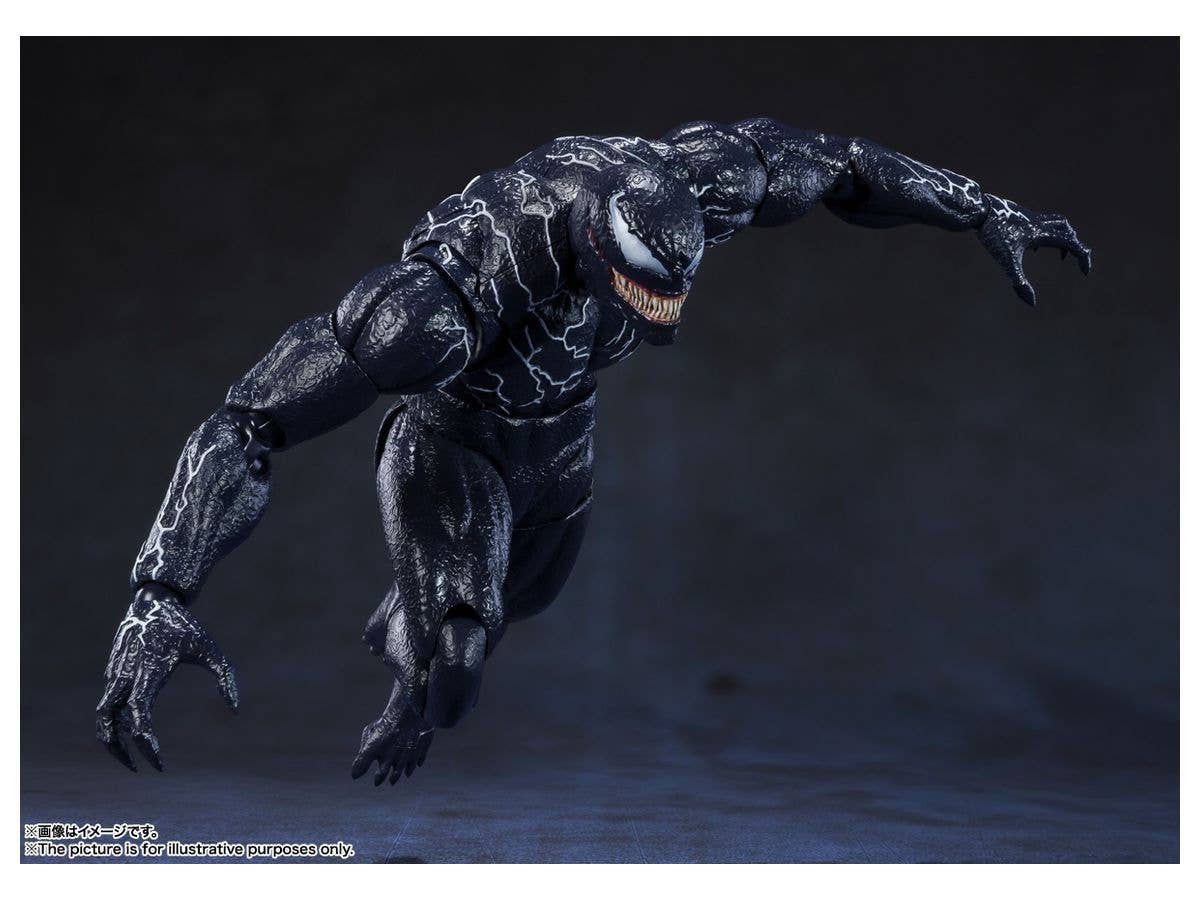 BANDAI Tamashii VENOM (VENOM: LET THERE BE CARNAGE) "Venom: Let There Be Carnage", TAMASHII NATIONS S.H.Figuarts | 4573102639844