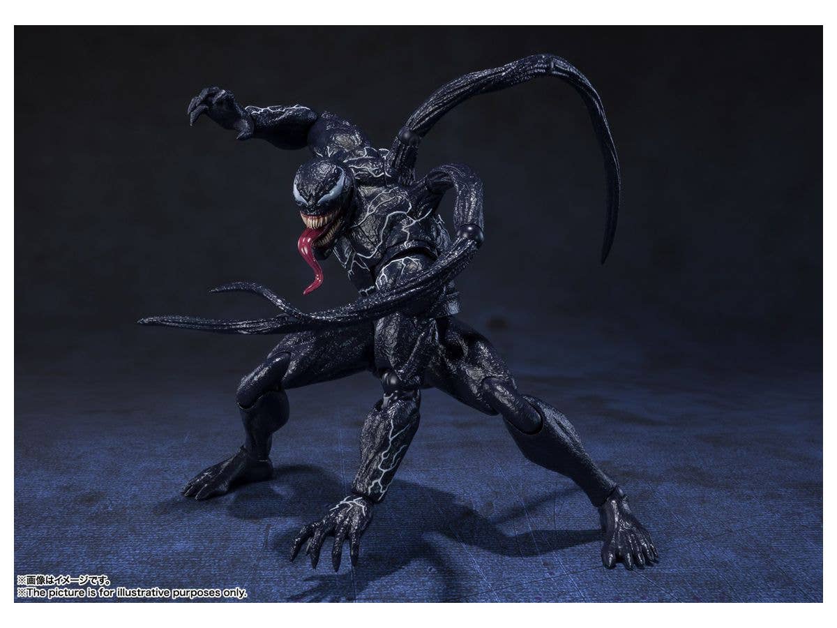 BANDAI Tamashii VENOM (VENOM: LET THERE BE CARNAGE) "Venom: Let There Be Carnage", TAMASHII NATIONS S.H.Figuarts | 4573102639844