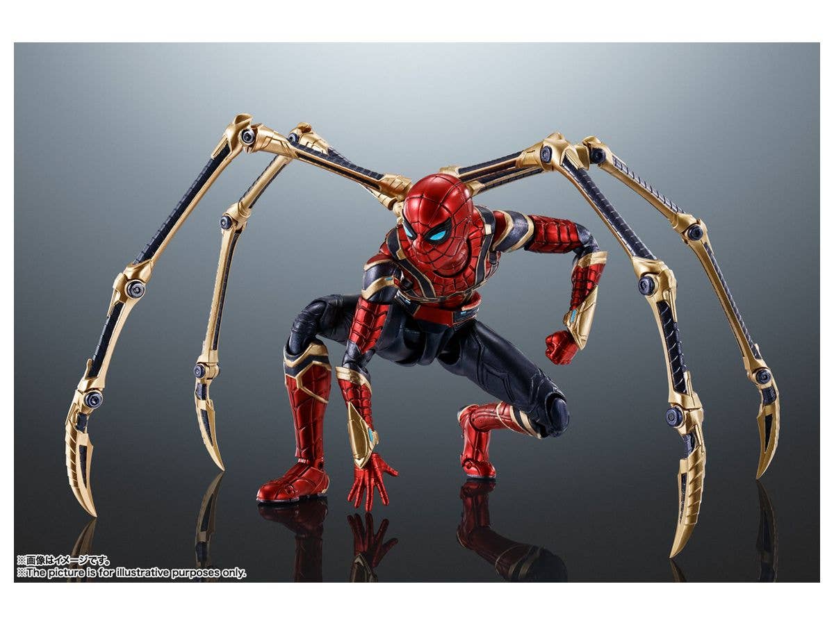 BANDAI Spirits Iron Spider (Spider Man: No Way Home) Spider-Man: No Way Home, Bandai Spirits S.H.Figuarts | 4573102639868