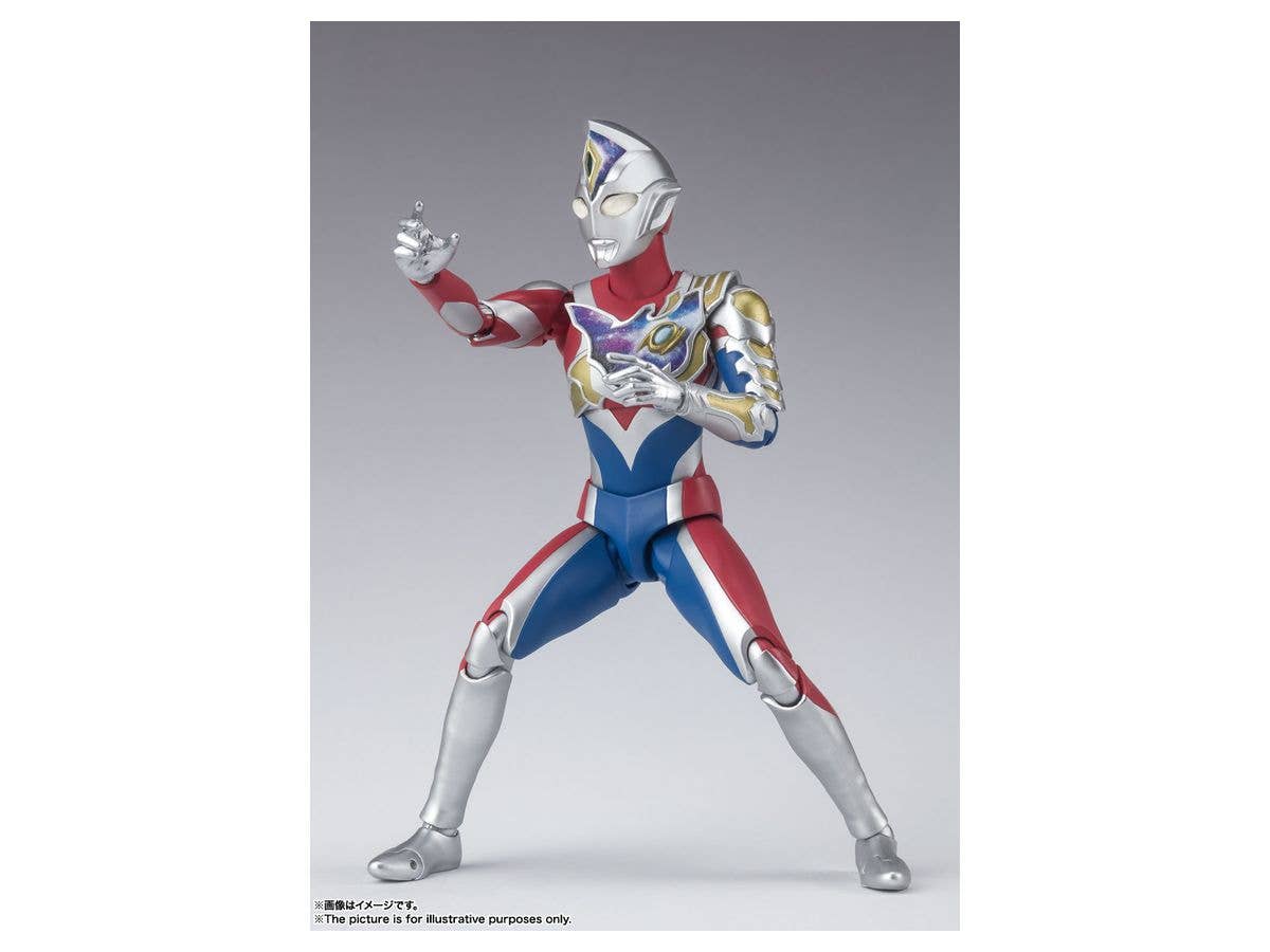 BANDAI Spirits Ultraman Decker Flash Type Ultraman Decker, Bandai Spirits S.H.Figuarts | 4573102640000