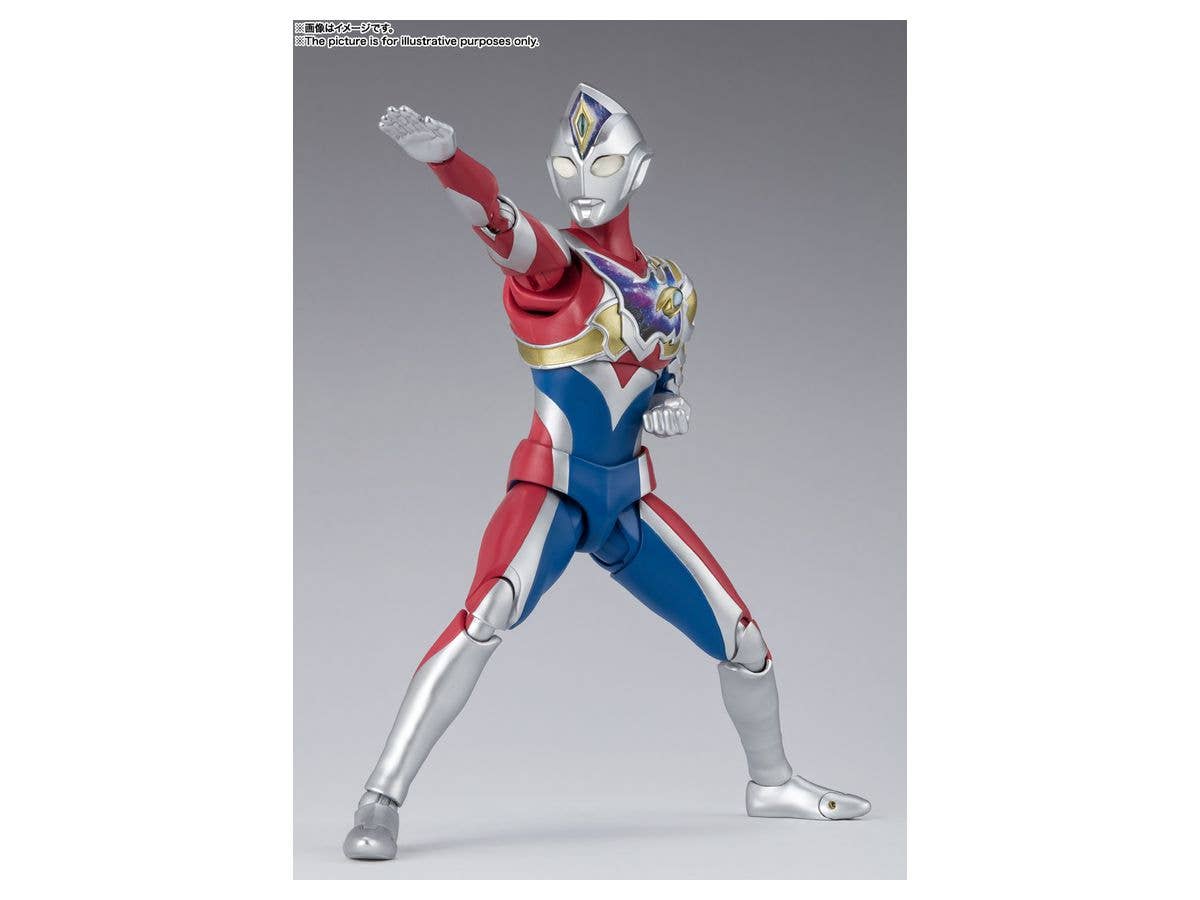 BANDAI Spirits Ultraman Decker Flash Type Ultraman Decker, Bandai Spirits S.H.Figuarts | 4573102640000