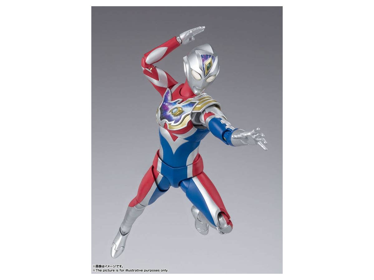 BANDAI Spirits Ultraman Decker Flash Type Ultraman Decker, Bandai Spirits S.H.Figuarts | 4573102640000