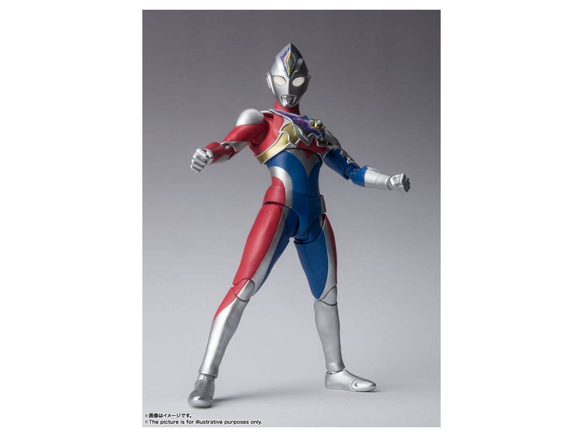 BANDAI Spirits Ultraman Decker Flash Type Ultraman Decker, Bandai Spirits S.H.Figuarts | 4573102640000