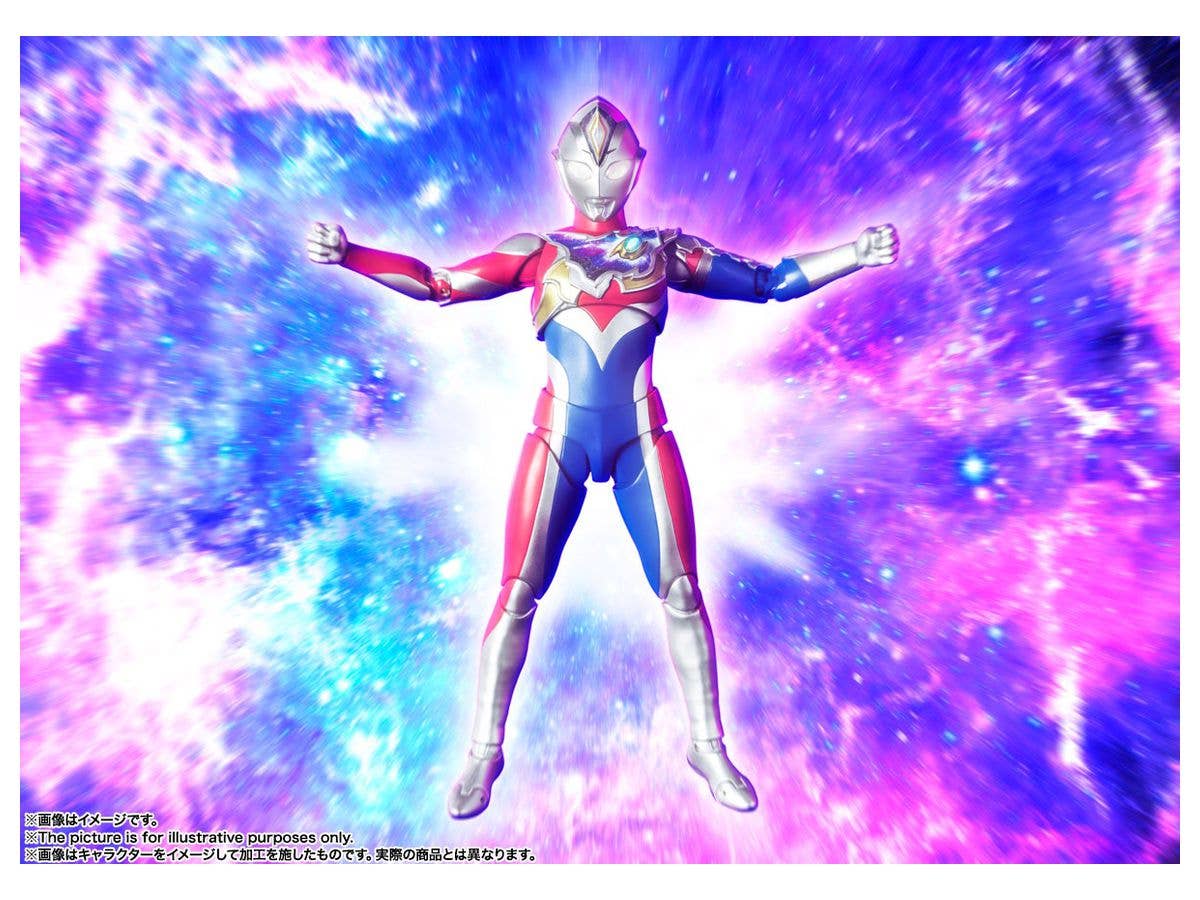 BANDAI Spirits Ultraman Decker Flash Type Ultraman Decker, Bandai Spirits S.H.Figuarts | 4573102640000