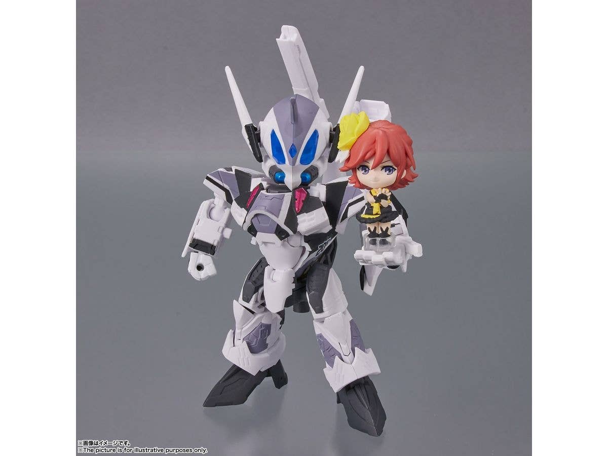 BANDAI Spirits VF-31F Siegfried (Messer Ihlefeld use) with Kaname Buccaneer | 4573102641533