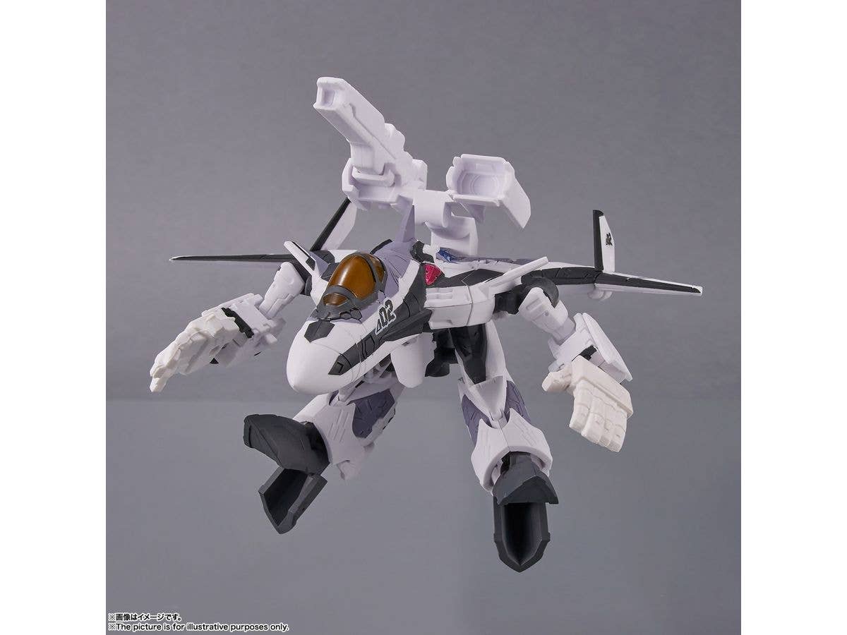 BANDAI Spirits VF-31F Siegfried (Messer Ihlefeld use) with Kaname Buccaneer | 4573102641533