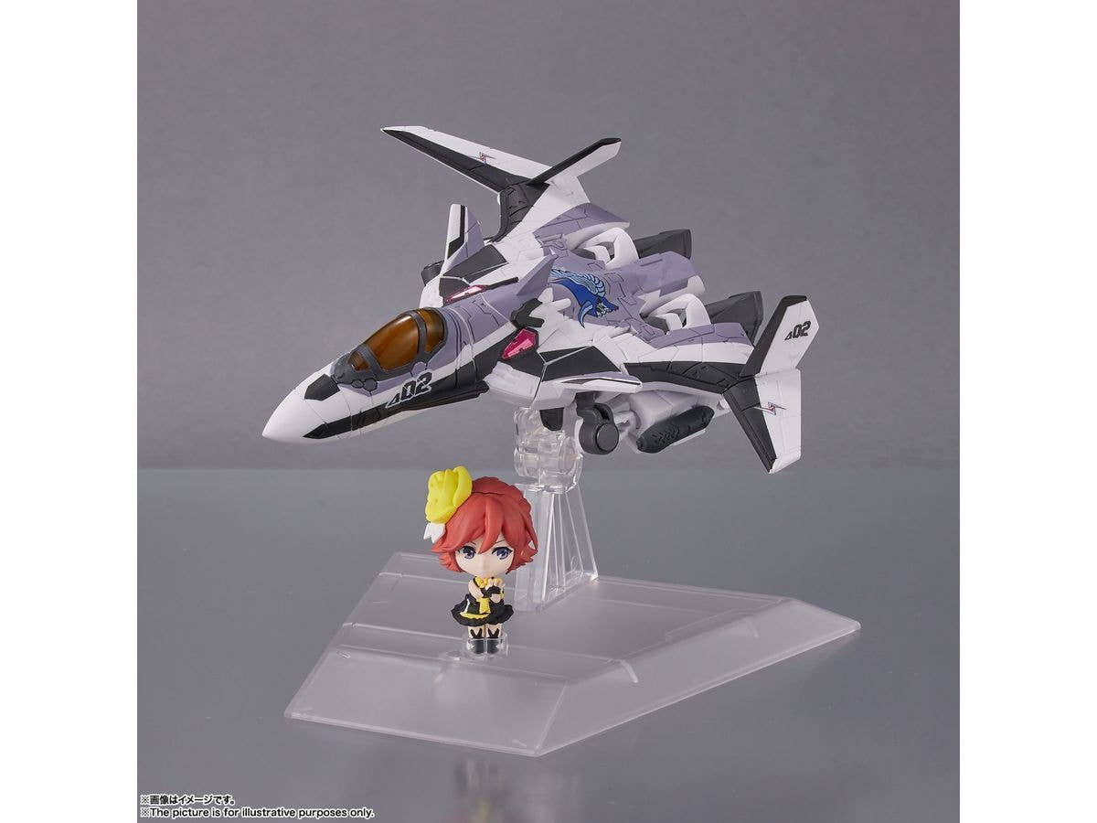 BANDAI Spirits VF-31F Siegfried (Messer Ihlefeld use) with Kaname Buccaneer | 4573102641533