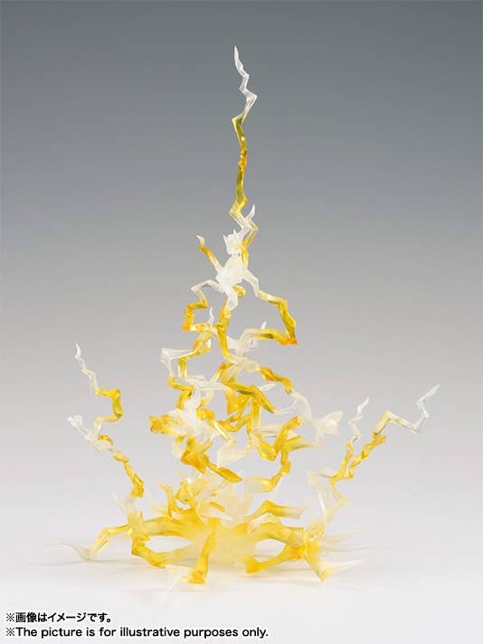 BANDAI Spirits TAMASHII EFFECT THUNDER Yellow Ver. , Bandai Spirits Tamashii Effect | 4573102641670
