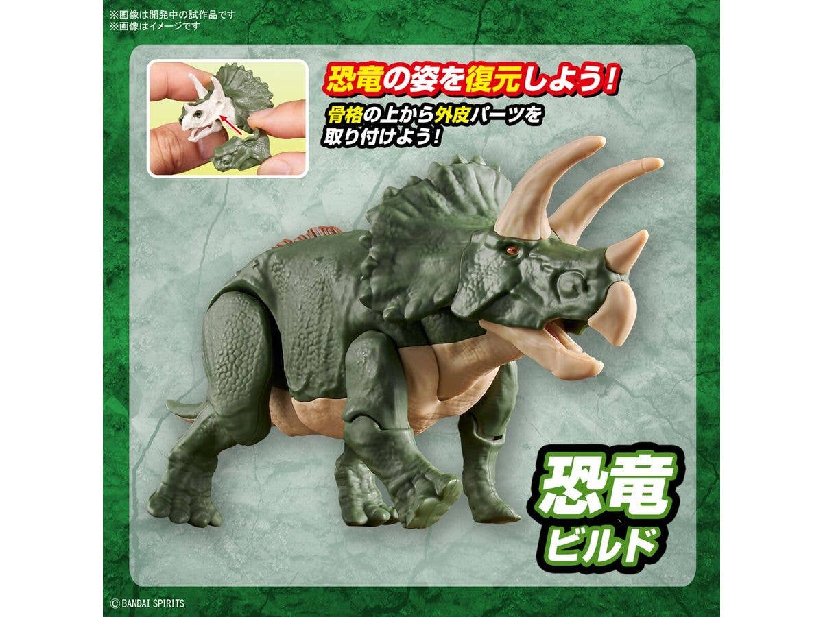 New Dinosaur Plastic Model Kit Brand Triceratops | 4573102642639