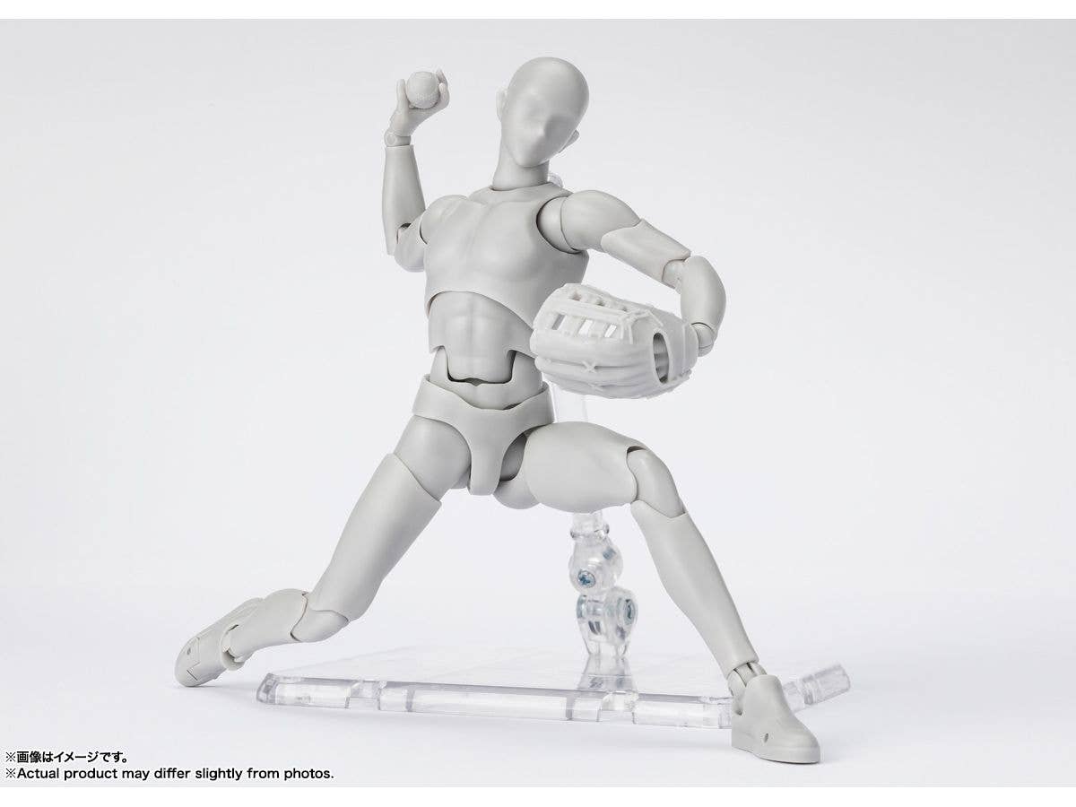 BANDAI Spirits Body-Kun -Sports- Edition DX Set (Gray Color ver.) , Tamashii Nations S.H.Figuarts | 4573102649331