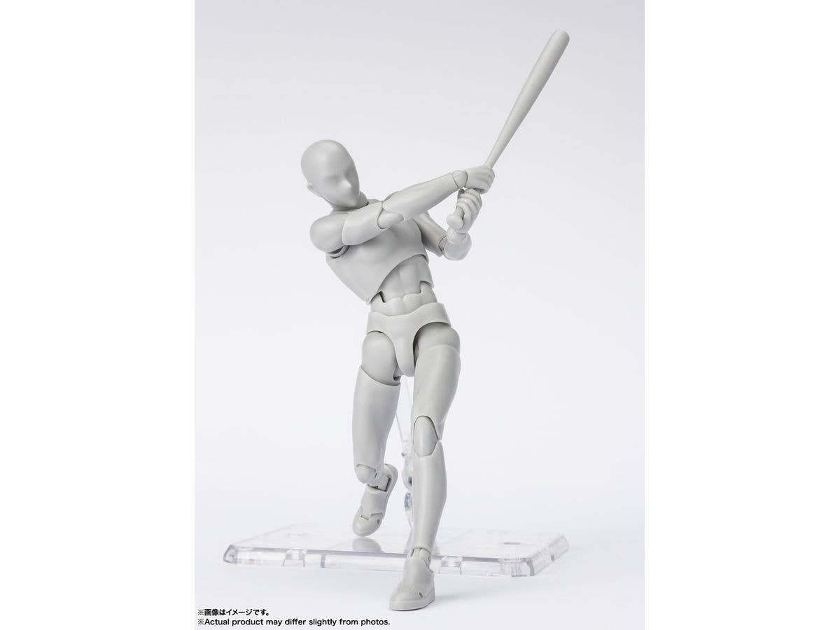 BANDAI Spirits Body-Kun -Sports- Edition DX Set (Gray Color ver.) , Tamashii Nations S.H.Figuarts | 4573102649331