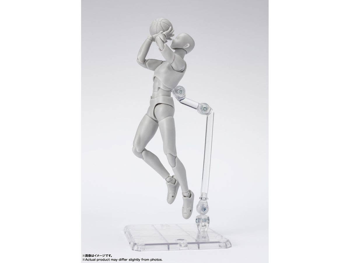 BANDAI Spirits Body-Kun -Sports- Edition DX Set (Gray Color ver.) , Tamashii Nations S.H.Figuarts | 4573102649331
