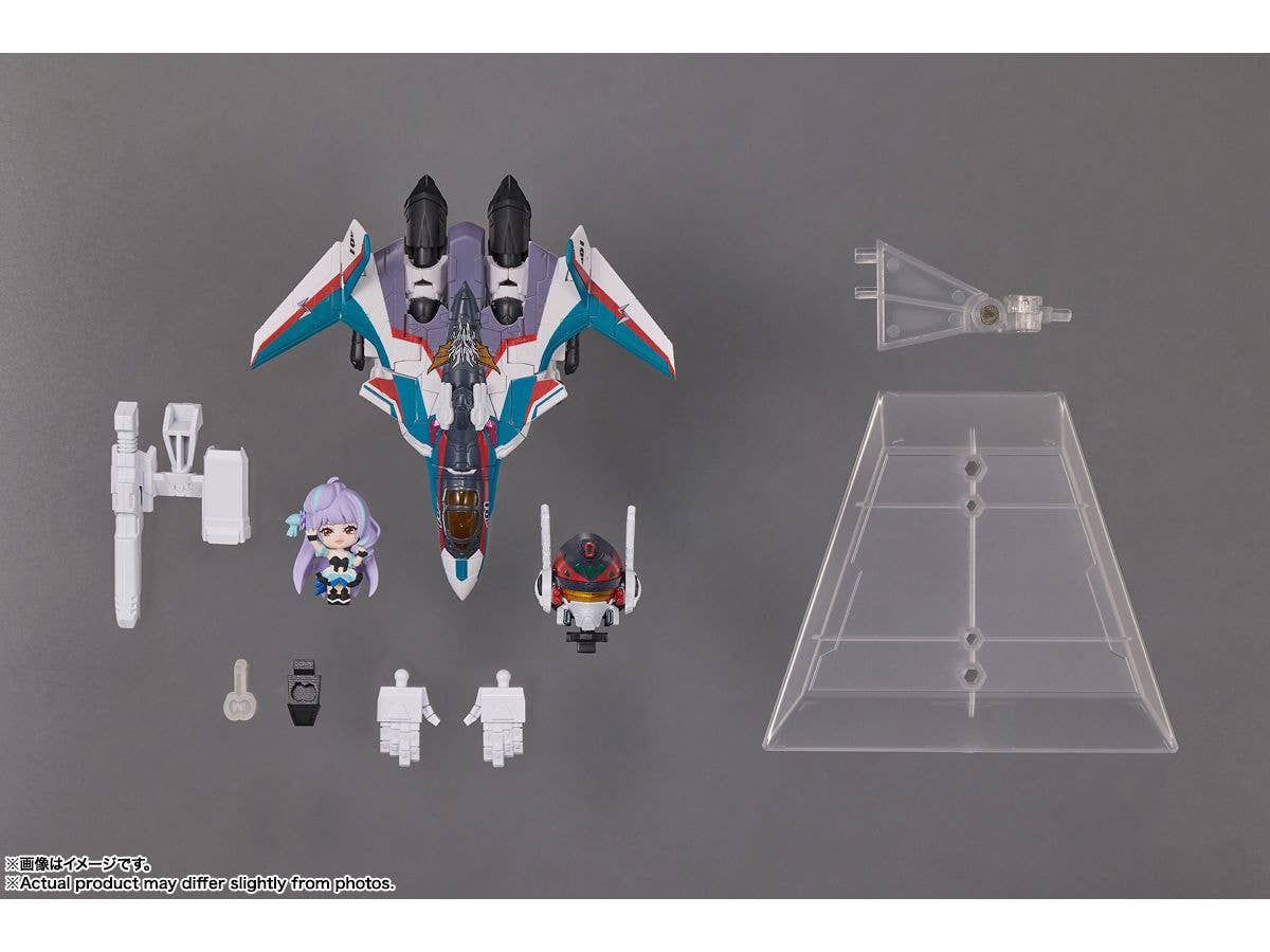 BANDAI Spirits VF-31S Siegfried (Arad Molders Use) with Mikumo Guynember | 4573102649713