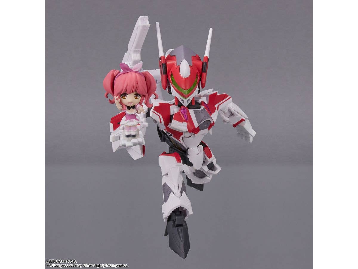 BANDAI Spirits VF-31C Siegfried (Mirage Farina Jenius USE) with Makina Nakajima | 4573102649720