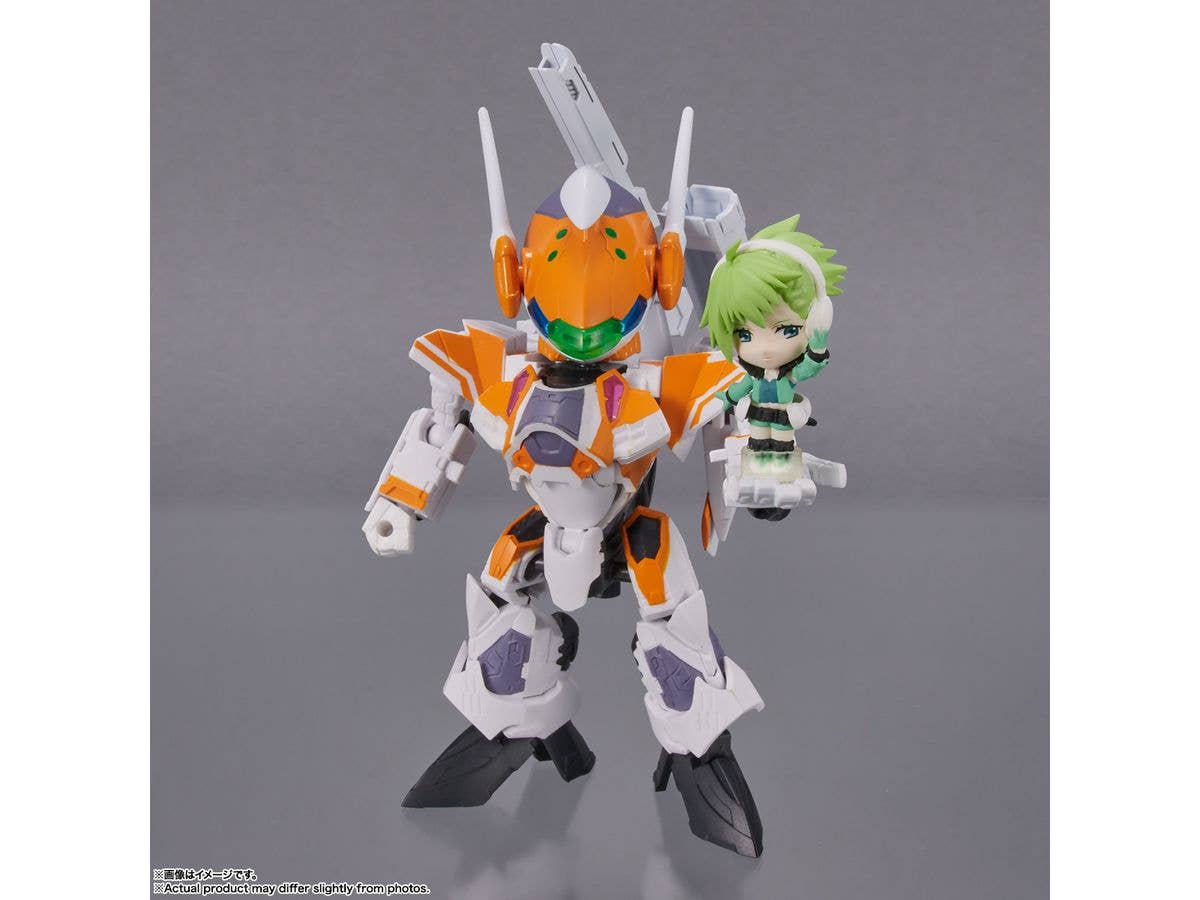 BANDAI Spirits VF-31E SIEGFRIED(CHUCK MUSTANG USE) with REINA PROWLER | 4573102649737