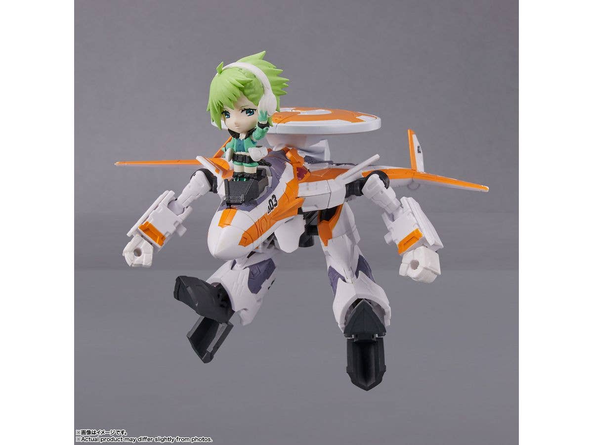 BANDAI Spirits VF-31E SIEGFRIED(CHUCK MUSTANG USE) with REINA PROWLER | 4573102649737