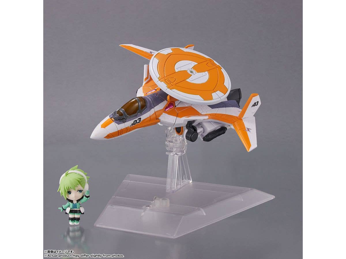 BANDAI Spirits VF-31E SIEGFRIED(CHUCK MUSTANG USE) with REINA PROWLER | 4573102649737