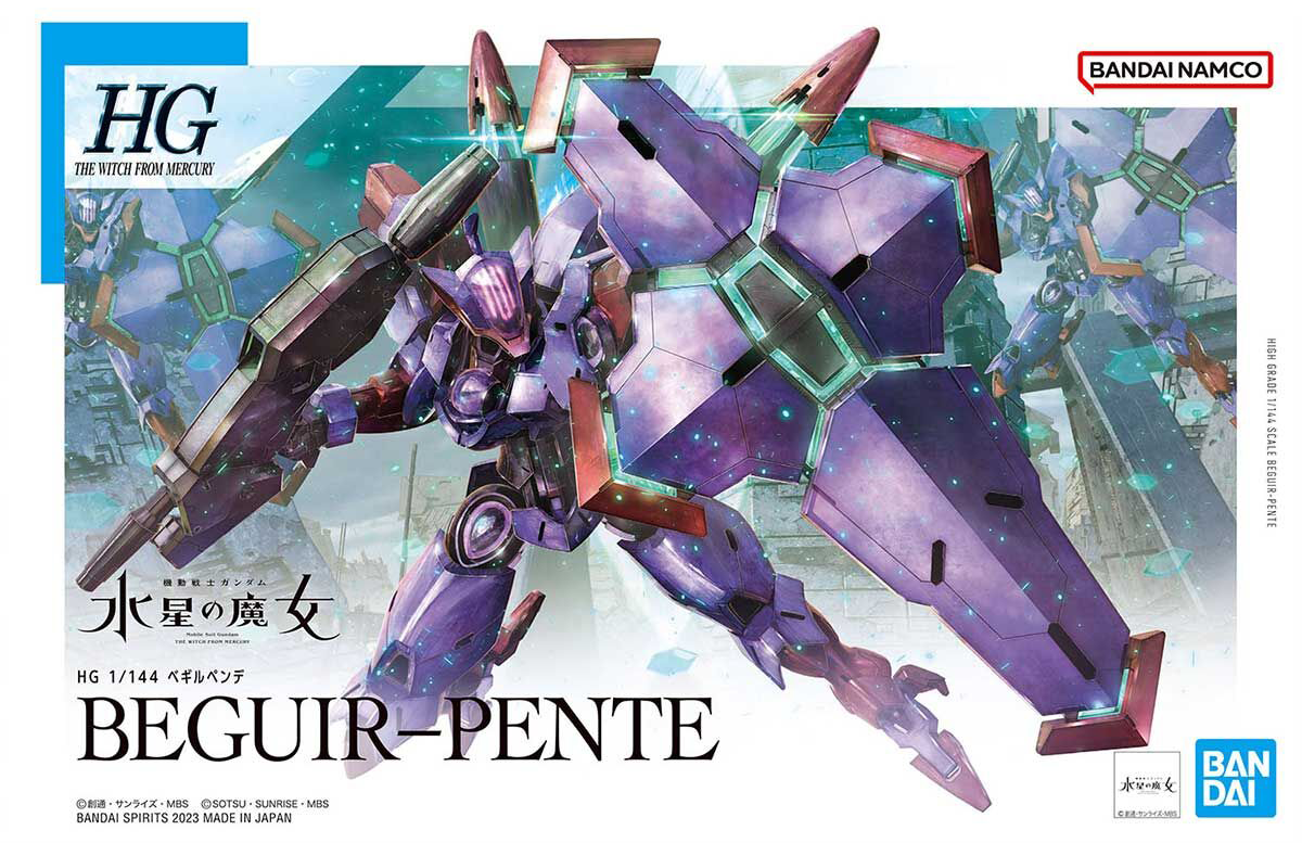 Bandai HG 1/144 Beguir-Pente 'Mobile Suit Gundam: The Witch from Mercury' | 4573102650160