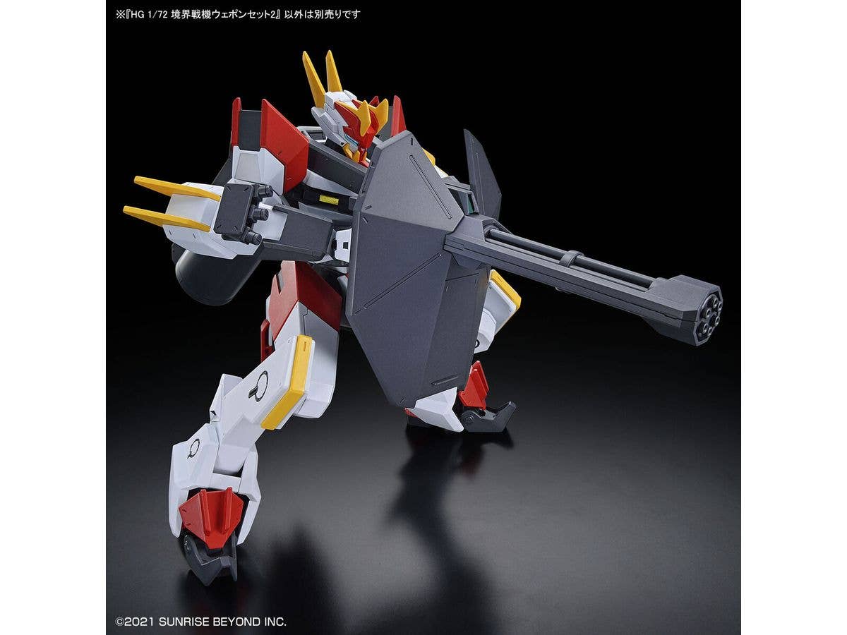 Bandai Spirits HG 1/72 Weapon Set 2 AMAIM Warrior at the Borderline | 4573102650269