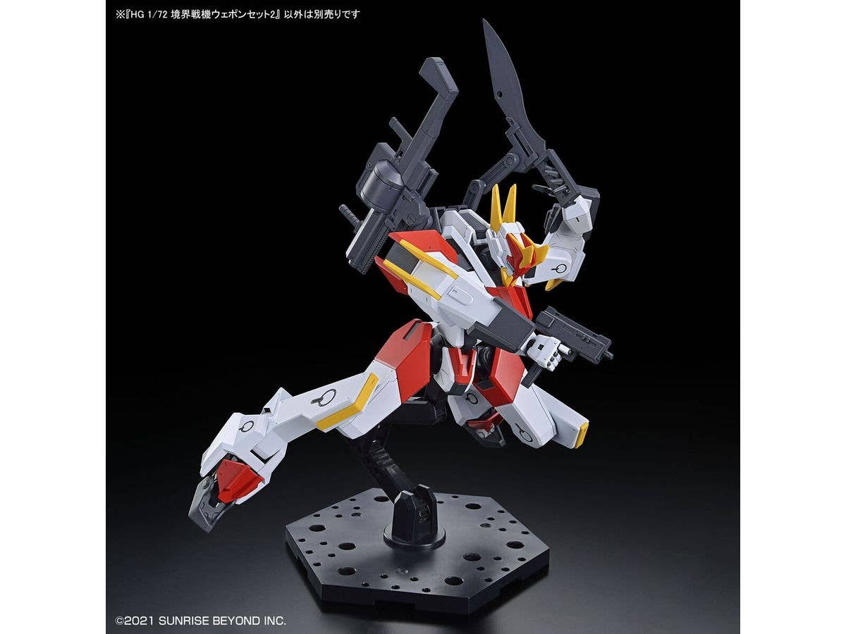 Bandai Spirits HG 1/72 Weapon Set 2 AMAIM Warrior at the Borderline | 4573102650269