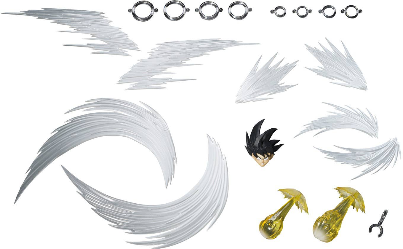 BANDAI Spirits Son Goku's Effect Parts Set | 4573102650405