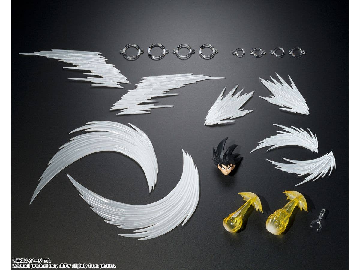 BANDAI Spirits Son Goku's Effect Parts Set | 4573102650405