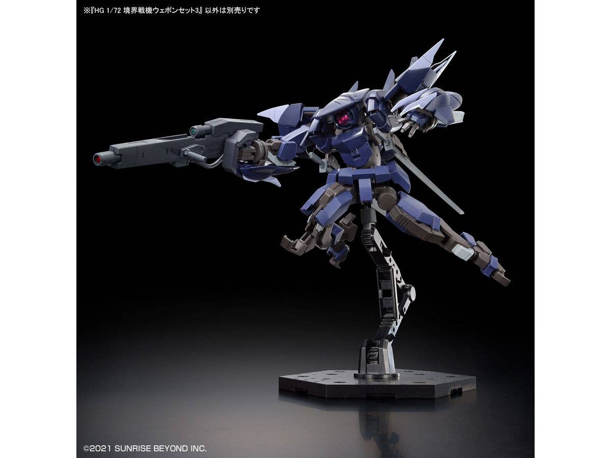 Bandai Spirits HG 1/72 Weapon Set 3 AMAIM Warrior at the Borderline | 4573102650931