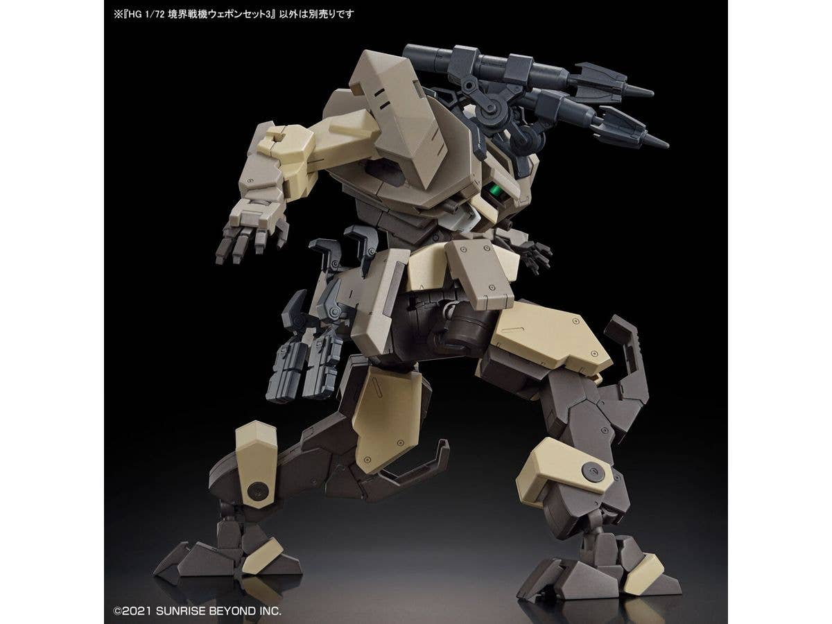 Bandai Spirits HG 1/72 Weapon Set 3 AMAIM Warrior at the Borderline | 4573102650931