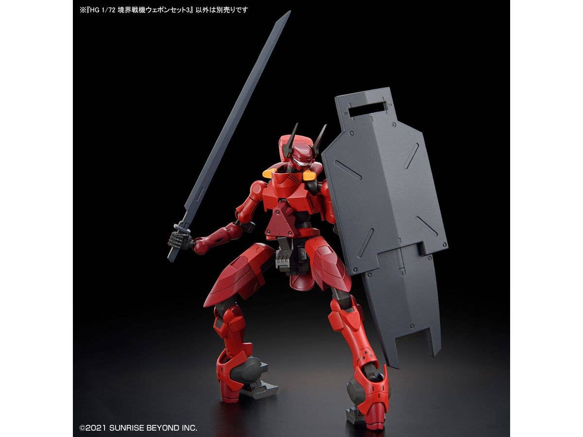 Bandai Spirits HG 1/72 Weapon Set 3 AMAIM Warrior at the Borderline | 4573102650931